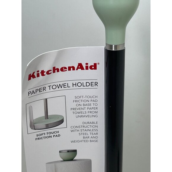 KitchenAid Pistachio‎ Paper Towel Holder With Soft-Touch Friction Pad New! - Picture 4 of 6
